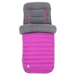 CuddleCo Comfi-Snug, otroška flis, 90x44cm, siva/roza
