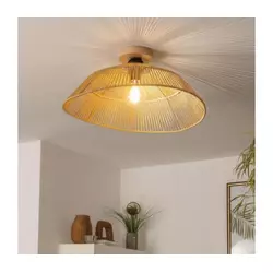 Brilagi - LED nadgradni luster CERIA BOHO 1xE27/40W/230V O 50 cm braon/hrast