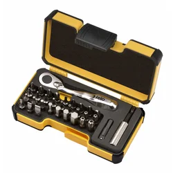 Set alata Felo XS-Strongbox XS 33 sa mini čegrtaljkom SL/PH/PZ/HEX/TX/TR 05773306 33 kom