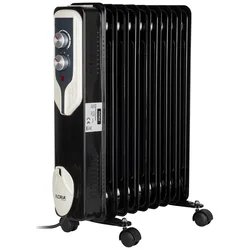 FLORIA Uljani radijator ZLN3659, 2000W, 9 rebara, crni