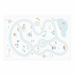Play&Go - Igralna podloga 2v1 Eevaa, Village/Terrazzo