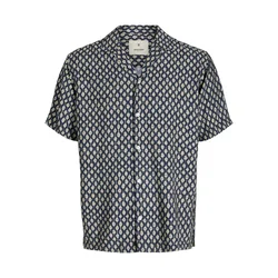 JACK & JONES Srajca JPRBLULINCOLN bež/nočno modra