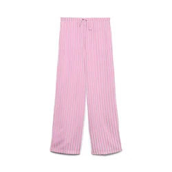 VERO MODA Hlače VMRosie roza / bela