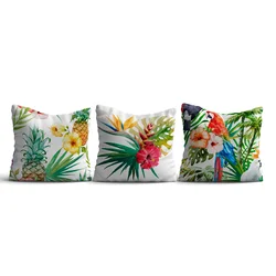 Opviq Set 3 jastuka 43x43cm Šareni