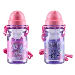 Takk flowy baby flašica za vodu plastična devojčica 350ml miks ( 140984 )