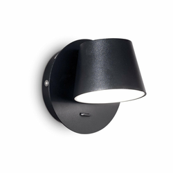 GIM LED ZIDNA LAMPA AP CRNA