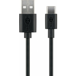 Goobay polnilni in sinhronizacijski kabel USB-C, 2 m