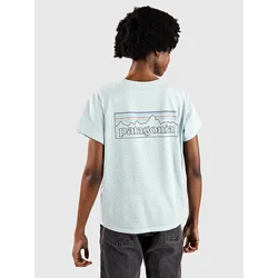 Patagonia P-6 Logo Responsibili T-Shirt virtually blue
