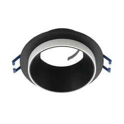 Eglo 900453 - Plafonsko svetlo CAROSSO 1xGU10/35W/230V crno