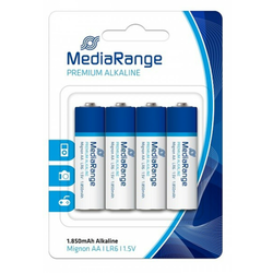 BATERIJE PUNJIVE AA 2100mAh MEDIARANGE 1/4 NI-MH