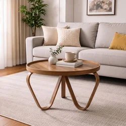 Hanah Home klub sto Spring 100, 100 cm, orah