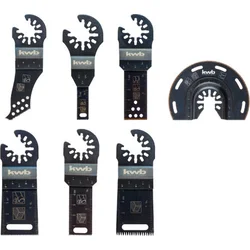 KWB set pribora za multi-alat 7/1 u alu-koferu | za drvo/metal(nonFe)/plastiku, energy saving ( KWB 49708000 )