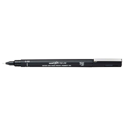 UNI PIN Marker, 0.03mm, Crni