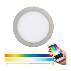 Eglo 33317 - LED RGBW prigušiva ugradna plafonska svetiljka FUEVA-C LED/15,6W/230V pr.22,5 cm