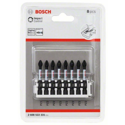 Bosch pakovanje Impact control nastavaka za odvrtače, 8-delno, 8xPZ2 ( 2608522331 )