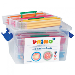 Boje drvene 120boja (10x12 boja) maxi Primo kutija CMP