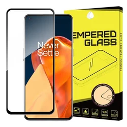 Kaljeno staklo čvrsta zaštita sa okvirom za OnePlus 9