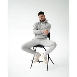 Innovation X Muški Duks Sa Kapuljačom - Led Sivi