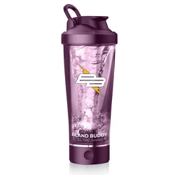 Bland Buddy Električni šejker za proteine 700ml, Ljubičasti