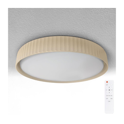 Brilagi - LED prigušiva stropna svetiljka LUCIA LED/48W/230V prečnik 41 cm bež + daljinski upravljač