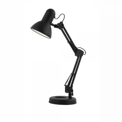 Stona radna lampa FAMOUS 1x40W E27 crna Globo