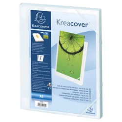 MAPA S GUMICOM HRBAT-25 MM A4 PP KREACOVER EXACOMPTA 59589E BIJELA