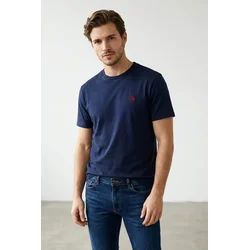 Trendyol Muška majica Tmnss24Ts00056, Tamnoplava