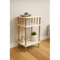 Hanah Home Noćni ormarić, Beli