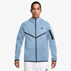 Nike M NK TCH FLC FZ WR HOODIE, muška jakna, plava HV0949