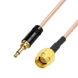 Pigtail JACK 3.5 vtič/SMA-RP vtič RG316 20 cm