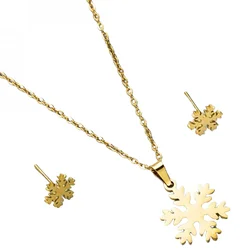 Set Snowflake pahulja - Zlatna KP21197