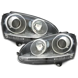OEM Kristalni farovi VW Golf 5 / Jetta 5, GTI dizajn