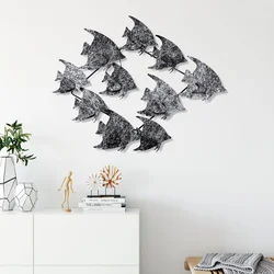 Wallity Zidna dekoracija Melek v2 3, 83 x 58 x 4 cm, Šarena