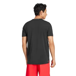 Adidas D4T 3S TEE, muška majica za fitnes, crna KTM73