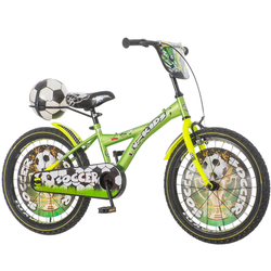 VISITOR Dečiji Bicikli Soccer 20 SOC200 Zeleno crni