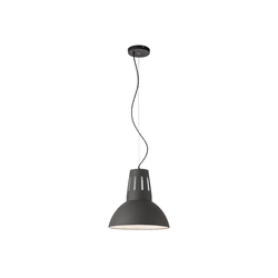 Redo 01-1281 - Luster na sajli PEEP 1xE27/42W/230V prečnik 34,5 cm crna