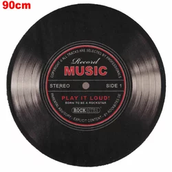 Preproga Record Music - Črna - ROCKBITES - 100995