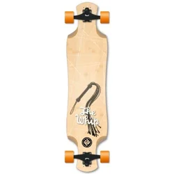 Flying Wheels Whip 39 Longboard Complete white Gr. Uni