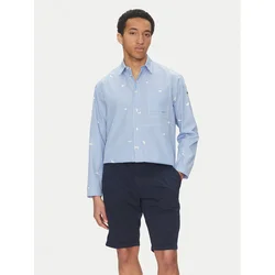 Paul&Shark Srajca 25413240 Modra Relaxed Fit