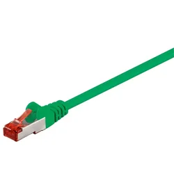 MicroConnect S/FTP CAT6 15m zelen LSZH
