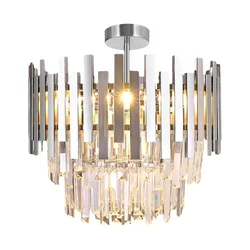 Luster na šipci ASPEN 6xE14/40W/230V matni hrom