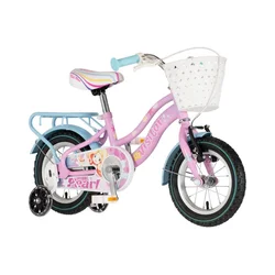 Bicikl Kids Visitor Pearl 12 8 V-Brake Kontra 95-115cm (12) Roze