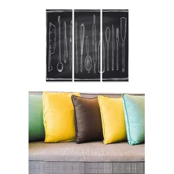 Set slika Wallity MDF206303467, 3 dijela
