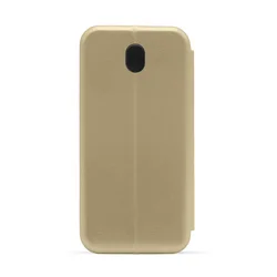 Maska za telefon ROYAL FLIP COVER za Samsung J7 (2017) J730, Zlatna