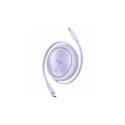 BASEUS BASEUS izvlečni kabel Free2Pull USB-C na USB-C, 1m 100W, vijoličen