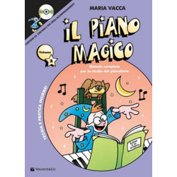 VACCA:IL PIANO MAGICO VOL.2 + CD METHODO COMPLETO