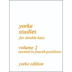 YORKE STUDIES FOR DOUBLE BASS VOL.2