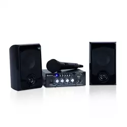 Auna Karaoke Star 1, karaoke set, 2 x 50 W max., BT, USB / SD, linijski ulaz