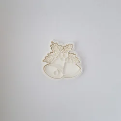 KREATIVNI SLATKIŠI Modla za kolače i ukrase Zvončići, 8 cm, Bela
