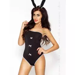 Ženski sexy kostim Zečice, Crni
